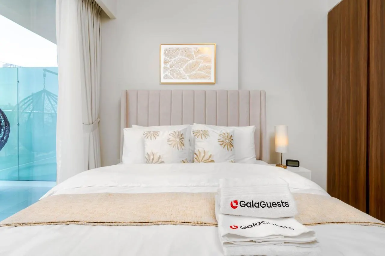 Delightful 2Br Apartment At Reva Residences Dubaj 0*,